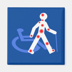 Invisible disability / Visible Magnet
