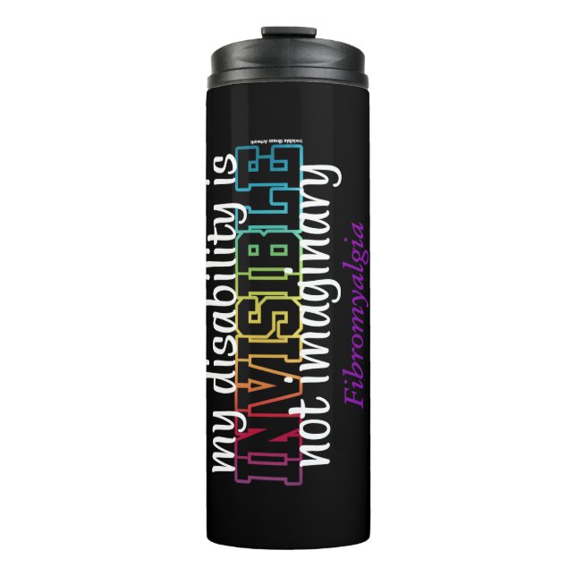 INVISIBLE...Fibro Thermal Tumbler (Front)
