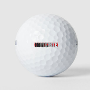 invisible golf balls