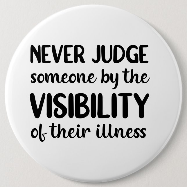 Invisible Illness Badge (Front)