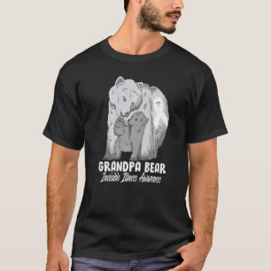 Invisible Illness Child Awareness Grandpa Bear Sup T-Shirt