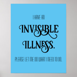 Invisible Illness Poster