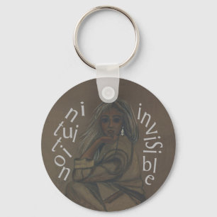Invisible Intuition Key Ring