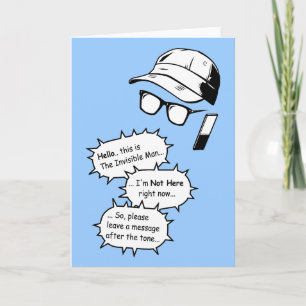 Invisible Man Card