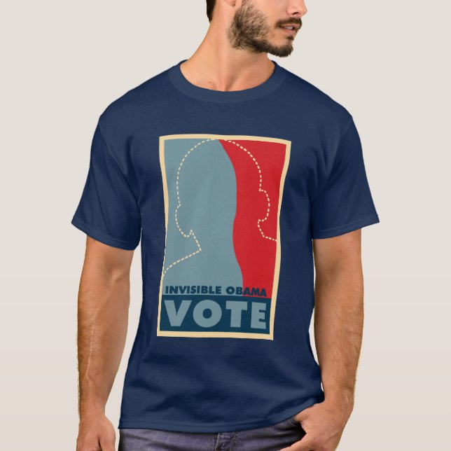 Invisible Obama T-Shirt (Front)