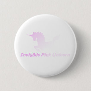 Invisible Pink Unicorn in the Sky 6 Cm Round Badge