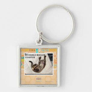Invisible Roller Coaster Key Ring