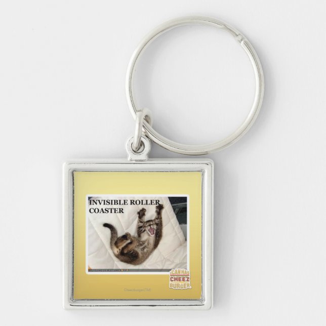 Invisible Roller Coaster Key Ring (Front)