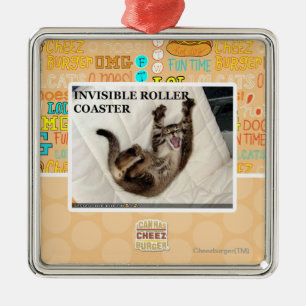 Invisible Roller Coaster Metal Tree Decoration