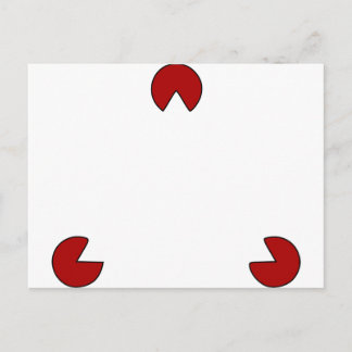 Invisible Triangle Optical Illusion Postcard