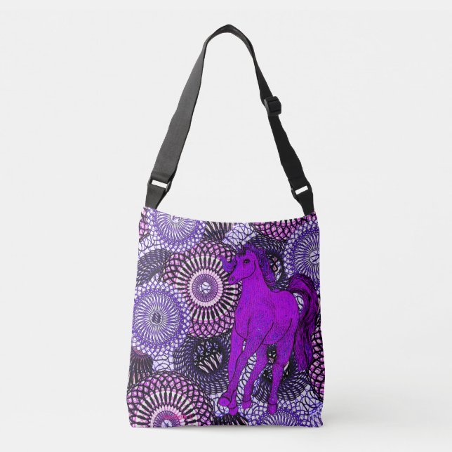 Invisible Unicorn Crossbody Bag (Front)