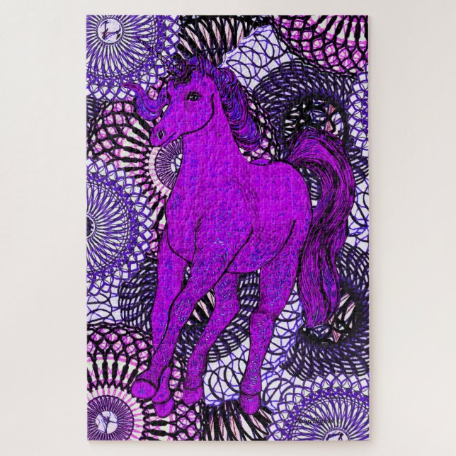 Invisible Unicorn Jigsaw Puzzle (Vertical)
