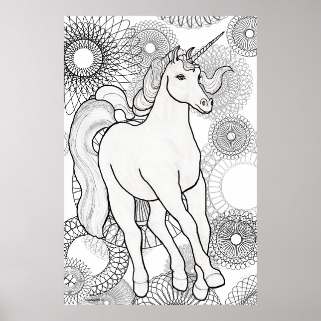 Invisible Unicorn Poster (Front)
