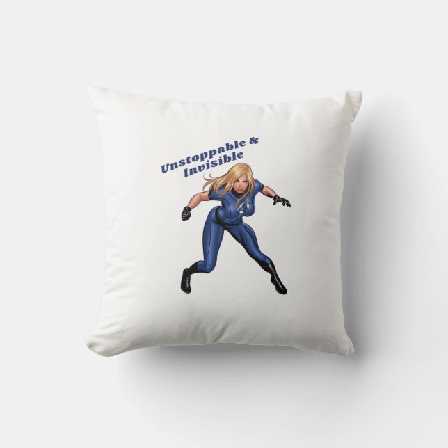 Invisible Woman Cushion (Front)