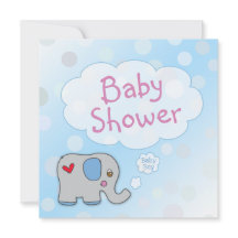 Invitación - Baby Shower - Baby Boy