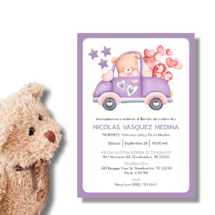 Invitacion Bautizo For Boys Catholic Baptism Invitation