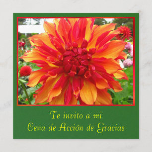 Invitación - Cena de Acción de Gracias Invitation