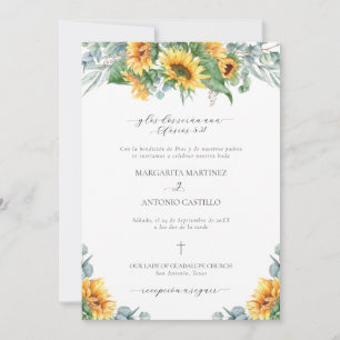 Invitacion de Boda Cristiana Sencilla Wedding Invitation