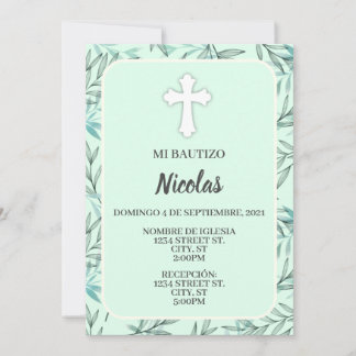 INVITACION NEUTRAL PARA EVENTO RELIGIOSO INVITATION