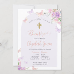 Invitación para bautismo invitation