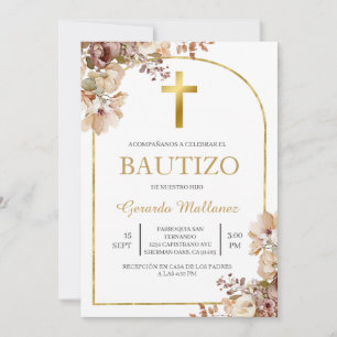 Invitación para bautismo invitation