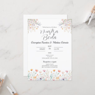 Invitación para Boda español Invitation