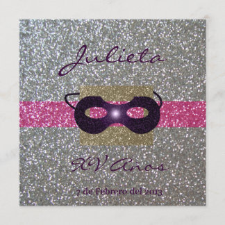 Invitación XV Años Invitation