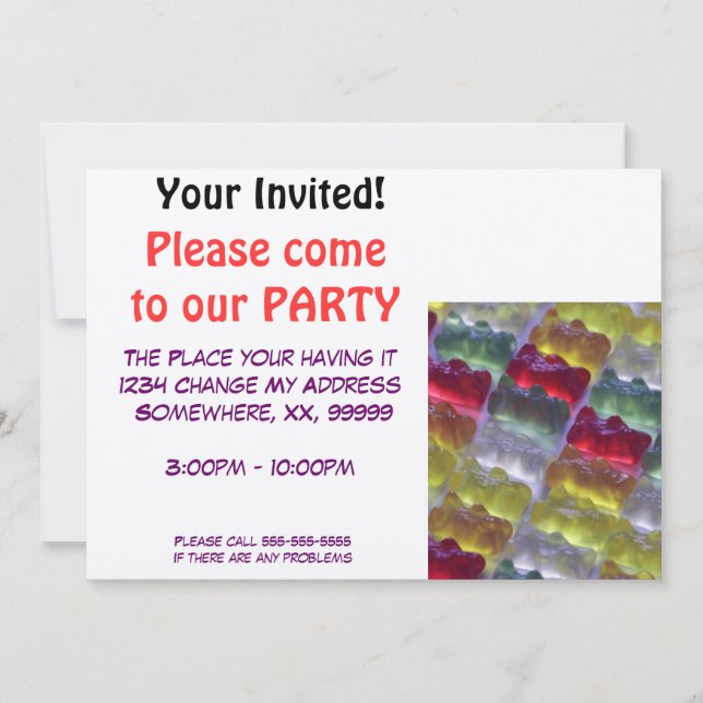 Invitation (Front)