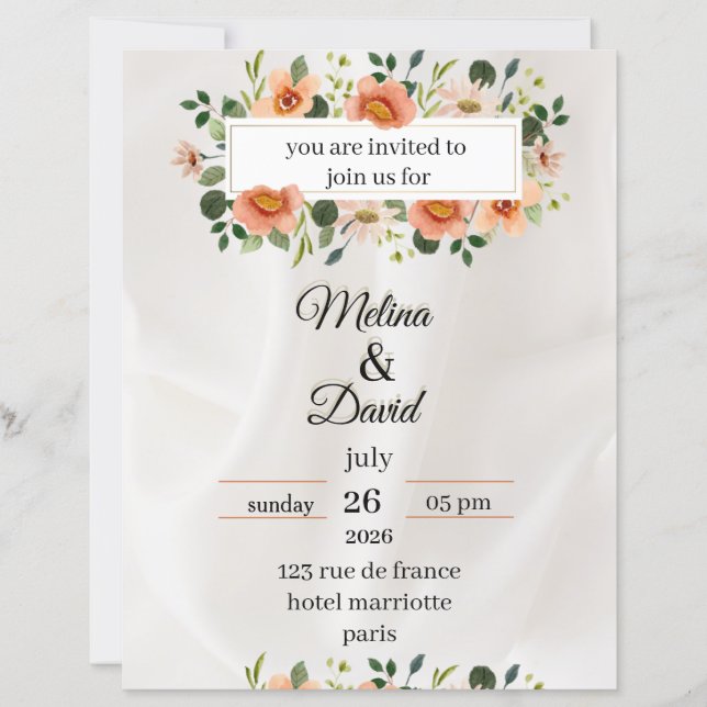 invitation  (Front)