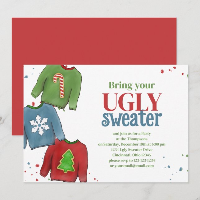 Invitation (Front/Back)