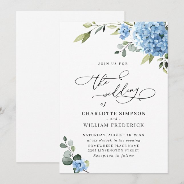 Invitation (Front/Back)