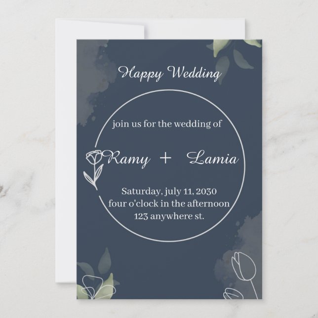 Invitation  (Front)