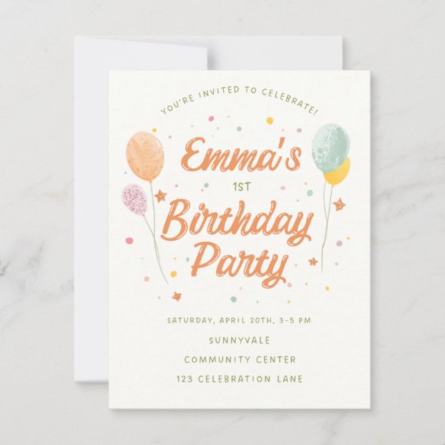 Invitation (Front)