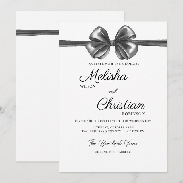 Invitation (Front/Back)
