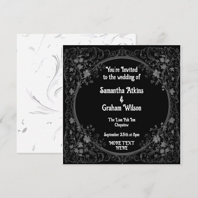 Invitation (Front/Back)