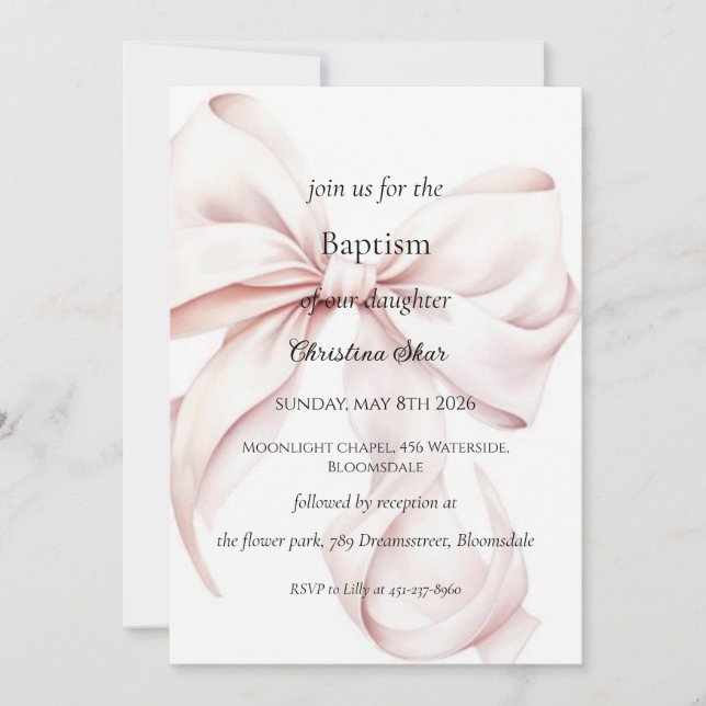Invitation (Front)