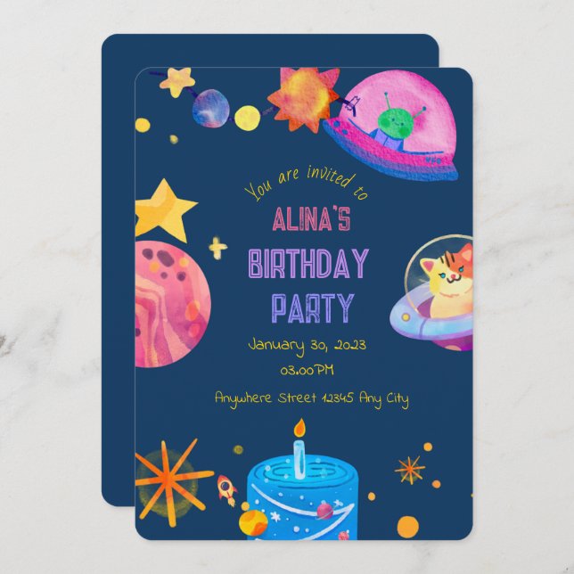 Invitation (Front/Back)