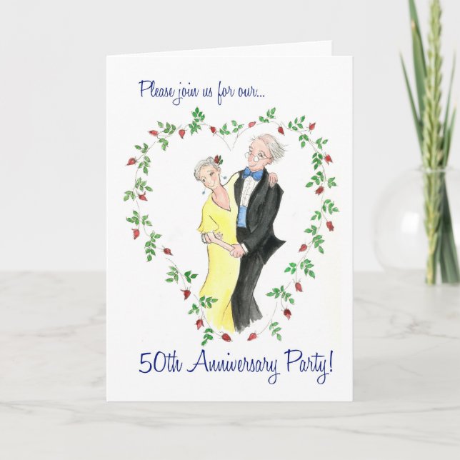 Invitation 50th Anniversary Party (Front)