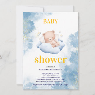 Invitation A reception for our little bear