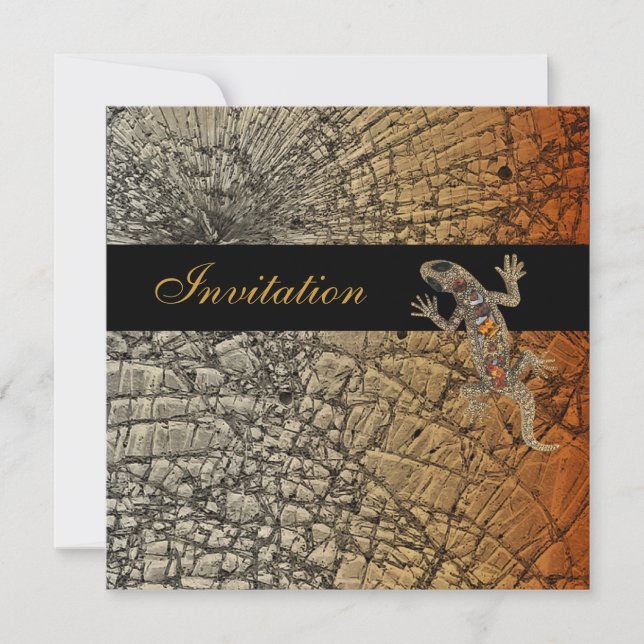 Invitation All Occasion Rock Lizard Jewel 2 (Front)