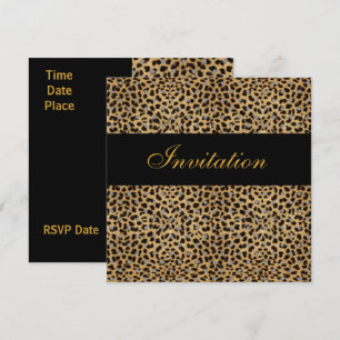 Invitation All Occasions Animal Print