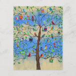 Invitation Bar Mitzvah Wedding Tree of Life Birds<br><div class="desc">Original Art by Mexican Folk Artist Kerri Ambrosino</div>