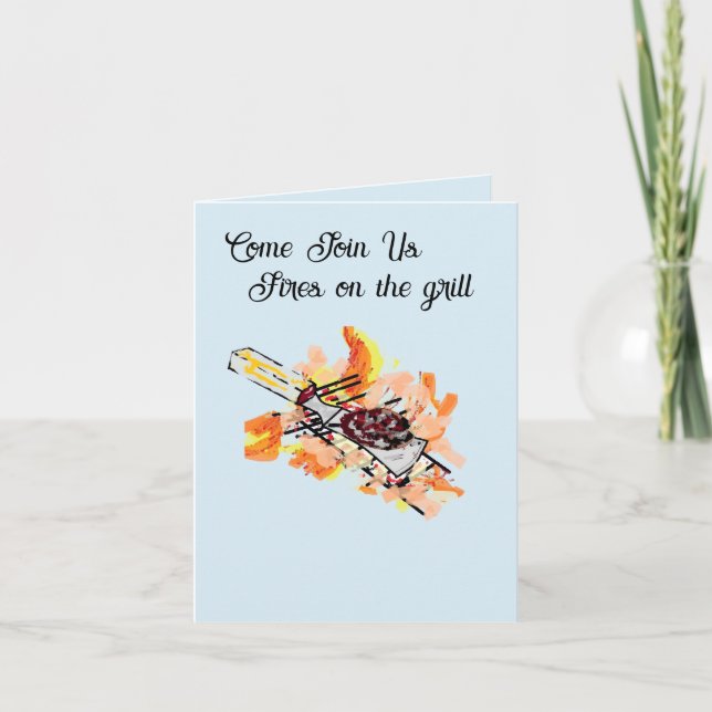 Invitation :   Barbecue's Dream   (Front)