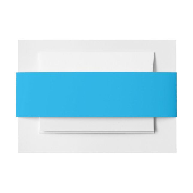 Invitation Belly Band (Front Example)