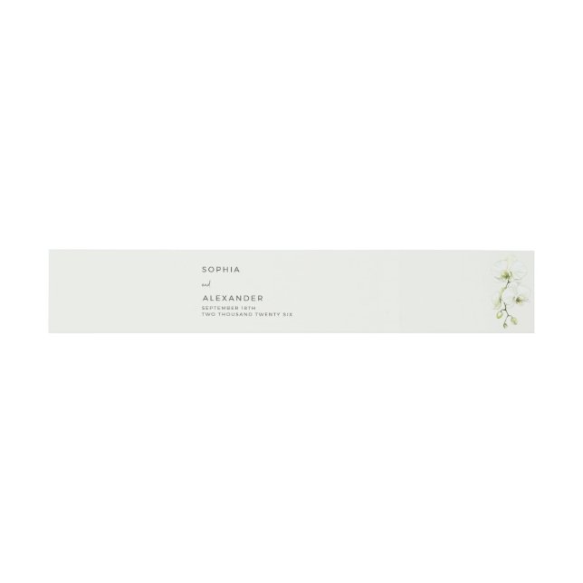 Invitation Belly Band (Flat)