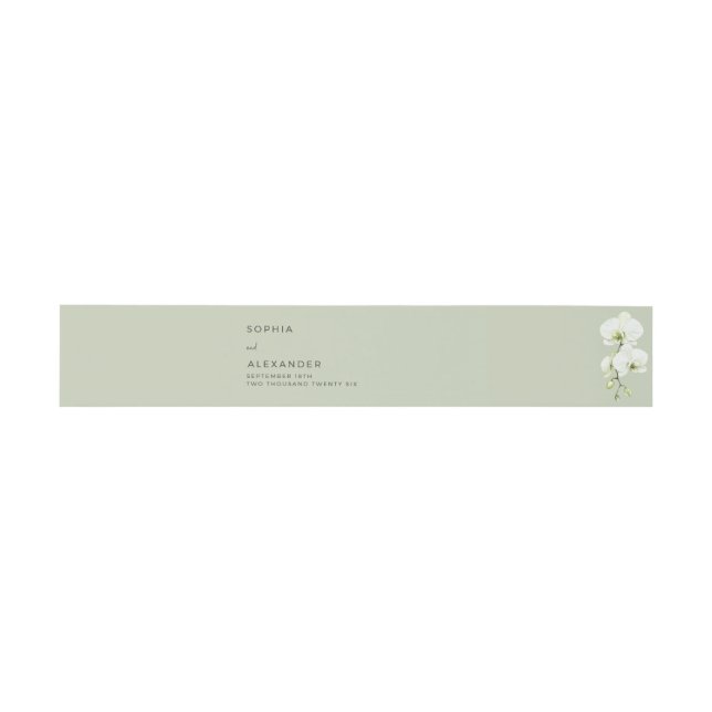 Invitation Belly Band (Flat)