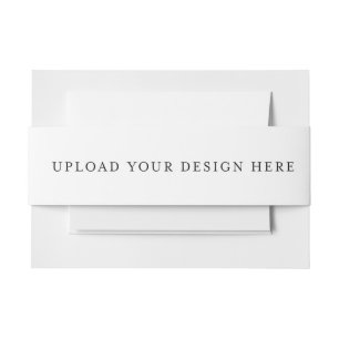 Invitation Belly Band - Landscape 2" x 15"