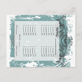 Invitation Bunco PostCard