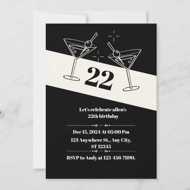 invitation card (Front)