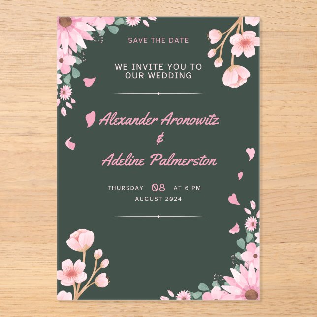 invitation card (Front)